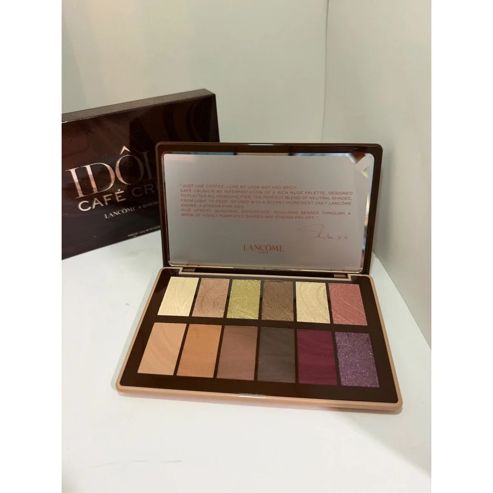 Brand New IDÔLE Cafe Crush Lancôme X Sheika Daley Eyeshadow Palette